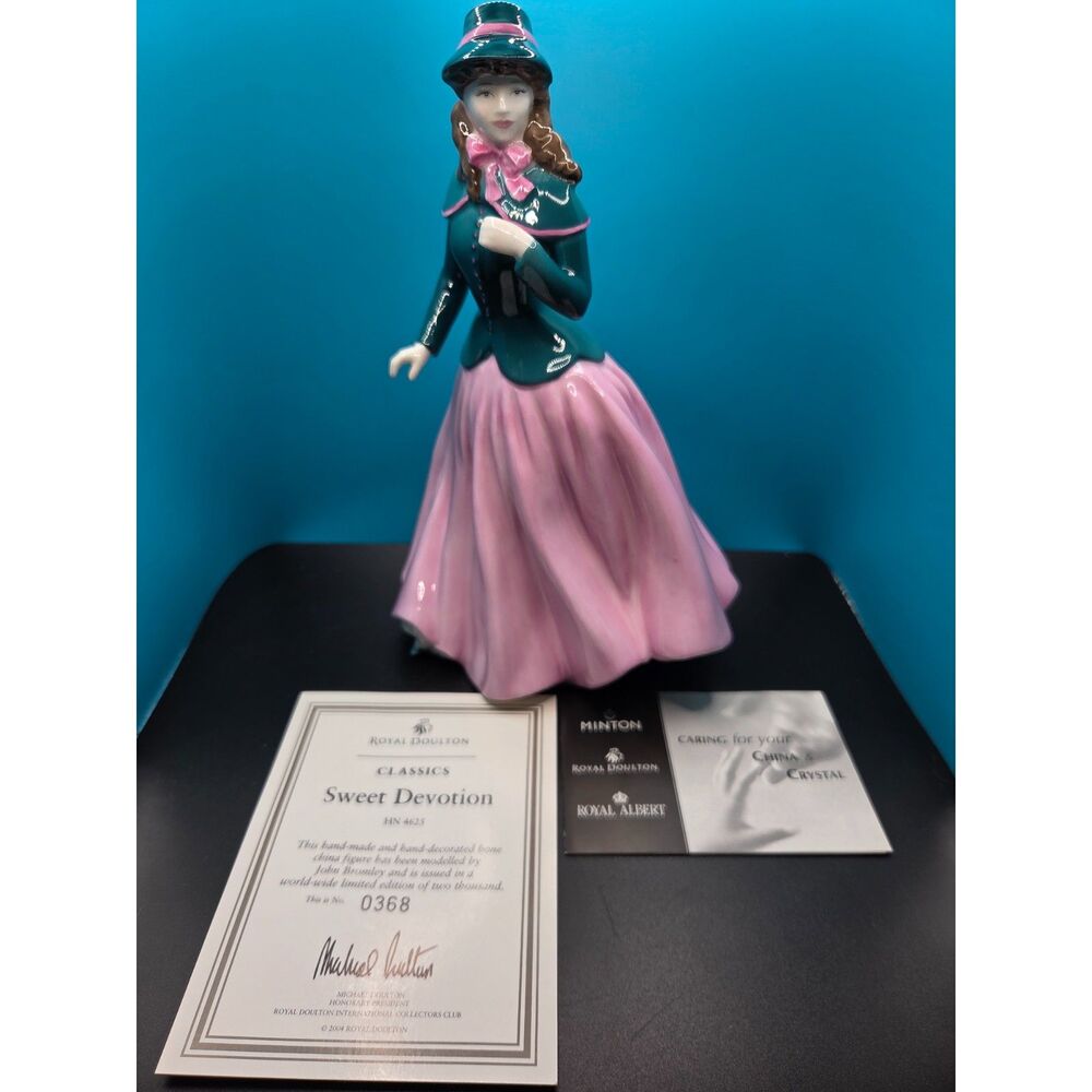 Royal Doulton HN4625 "Sweet Devotion" Figurine John Bromley Ltd Ed 2004